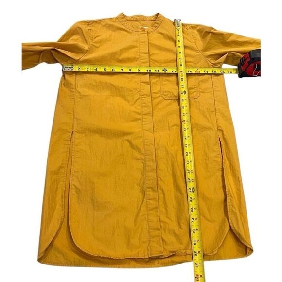 Mijeong Park mustard yellow tunic button up Medium - Picture 11 of 11